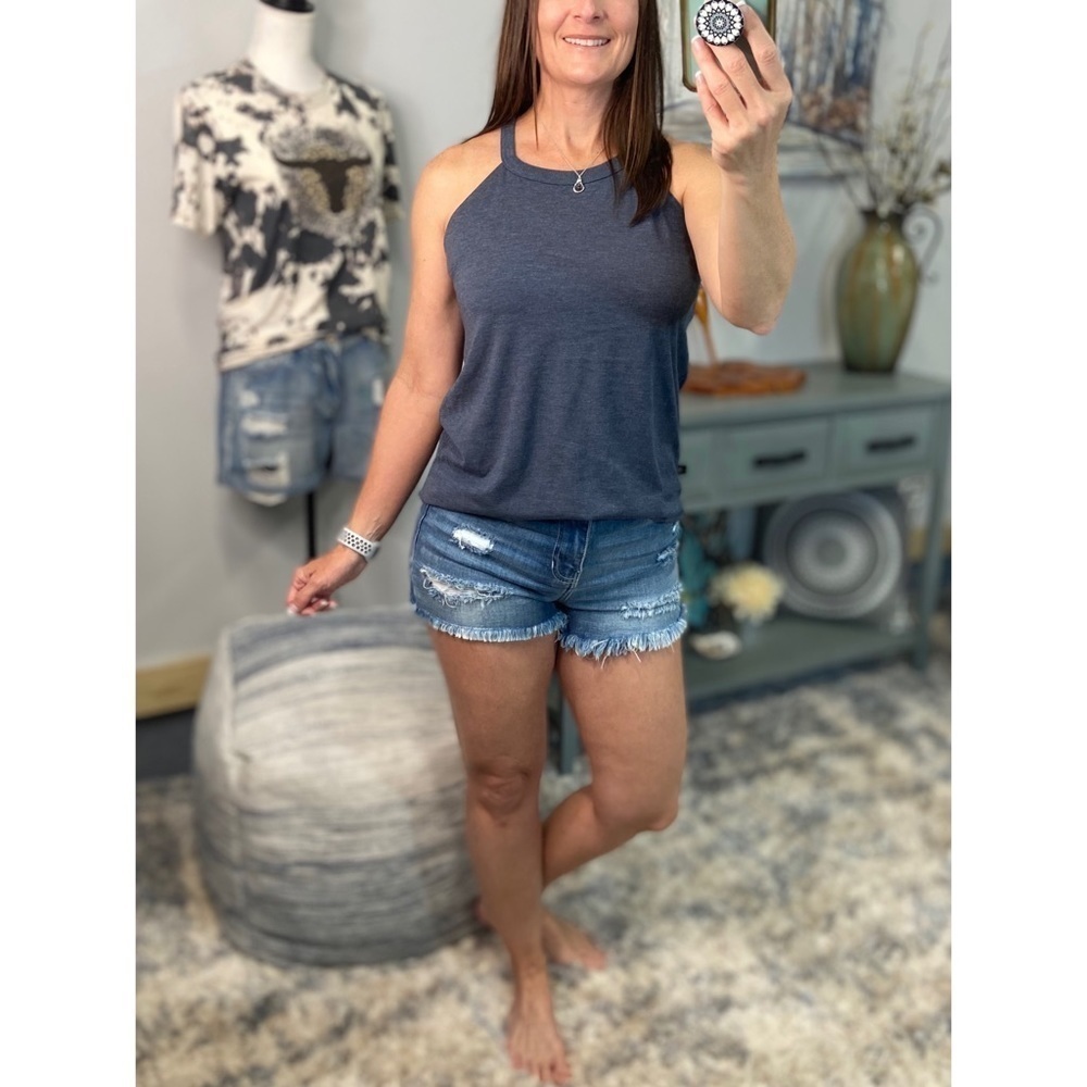❤️🔥Tri Rocker Tank Floaty Top Blue 2320 - Picture 10 of 11
